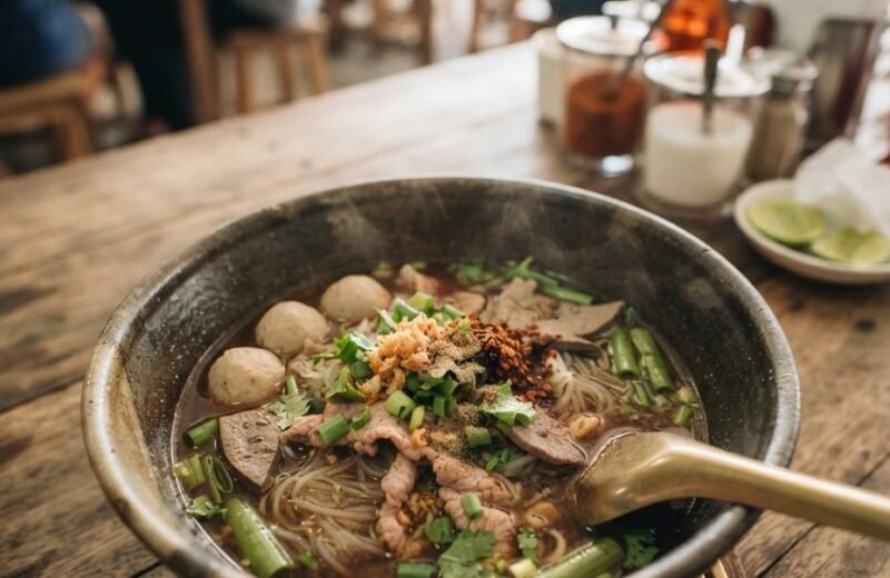 Boat Noodles (Kuay Teow Reua Moo)