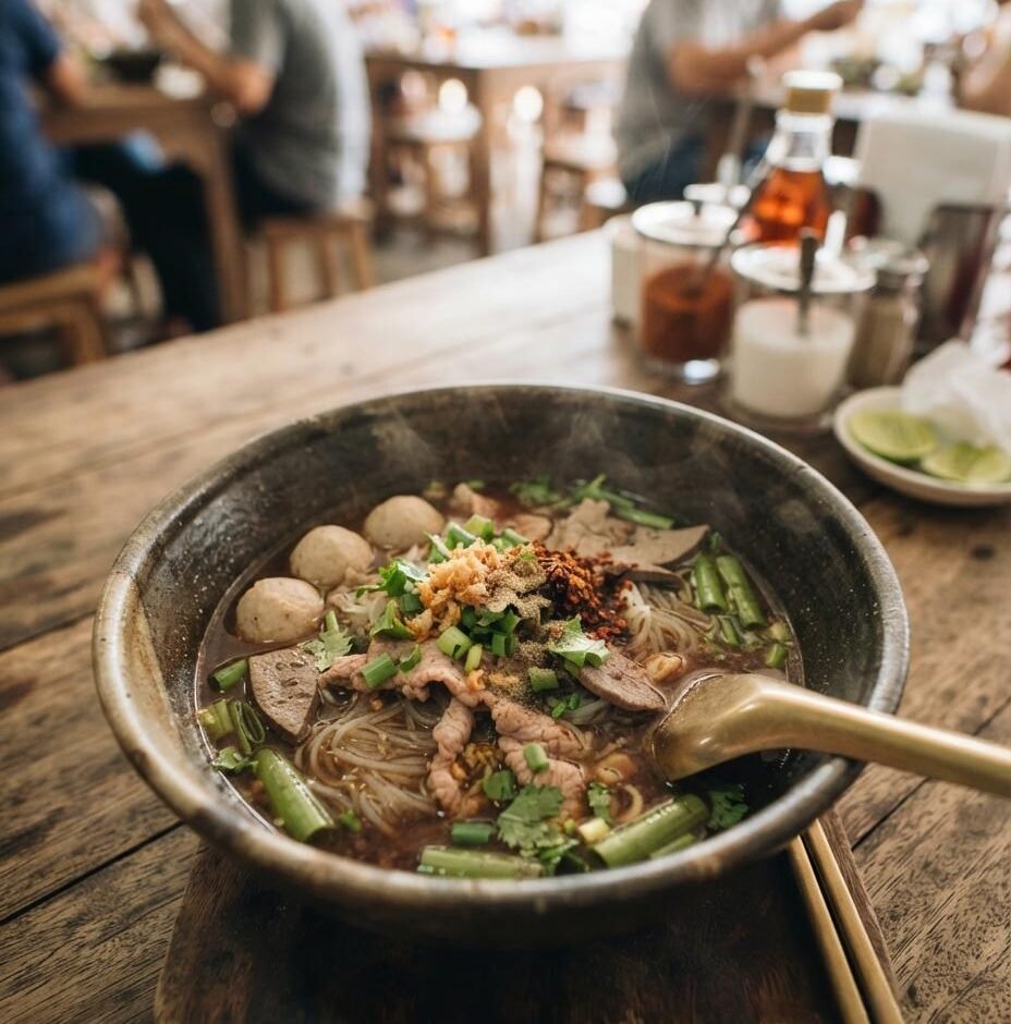 Boat Noodles (Kuay Teow Reua Moo)