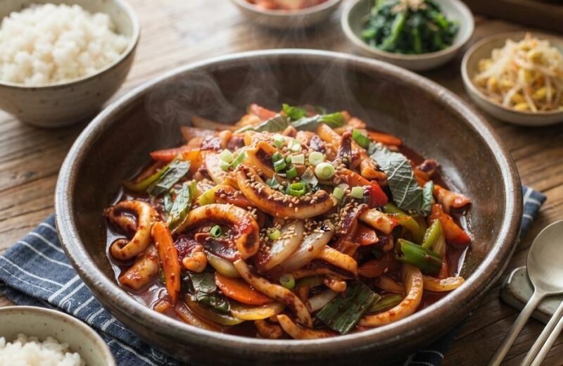 Bokkeum (Spicy Stir-Fried Squid)