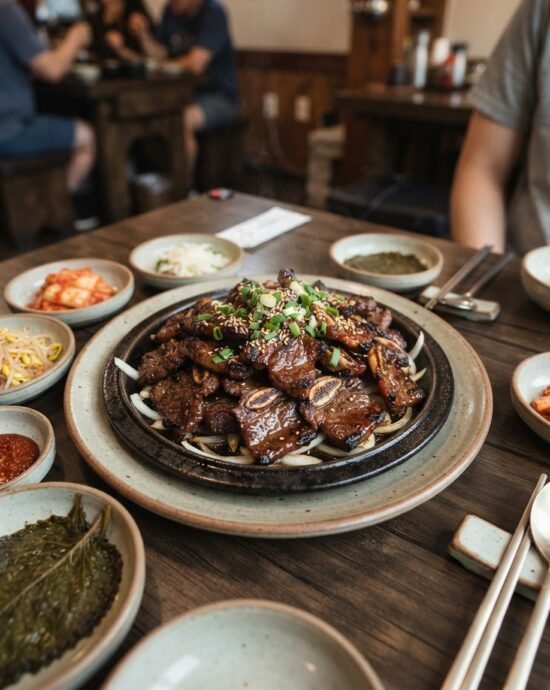 Galbi (Korean Grilled Short Ribs)