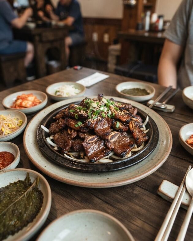 Galbi (Korean Grilled Short Ribs)