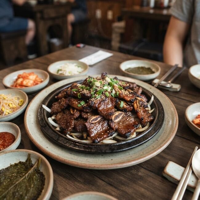 Galbi (Korean Grilled Short Ribs)