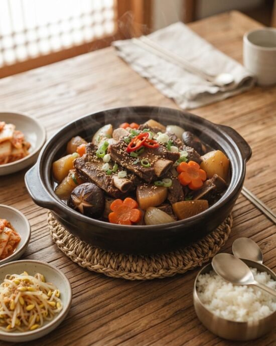 Galbijjim (Korean Braised Short Ribs)