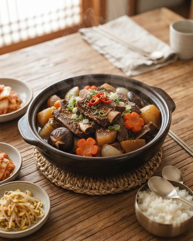 Galbijjim (Korean Braised Short Ribs)