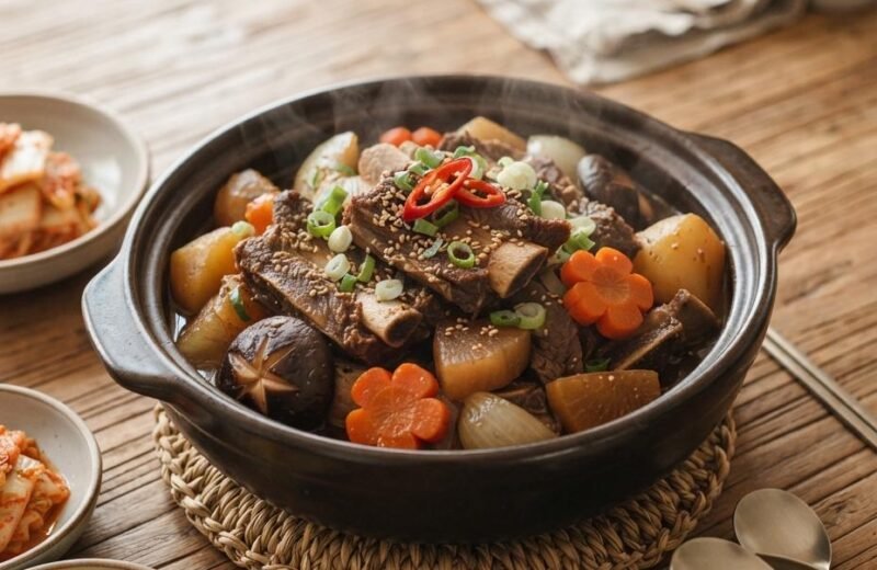 Galbijjim (Korean Braised Short Ribs)