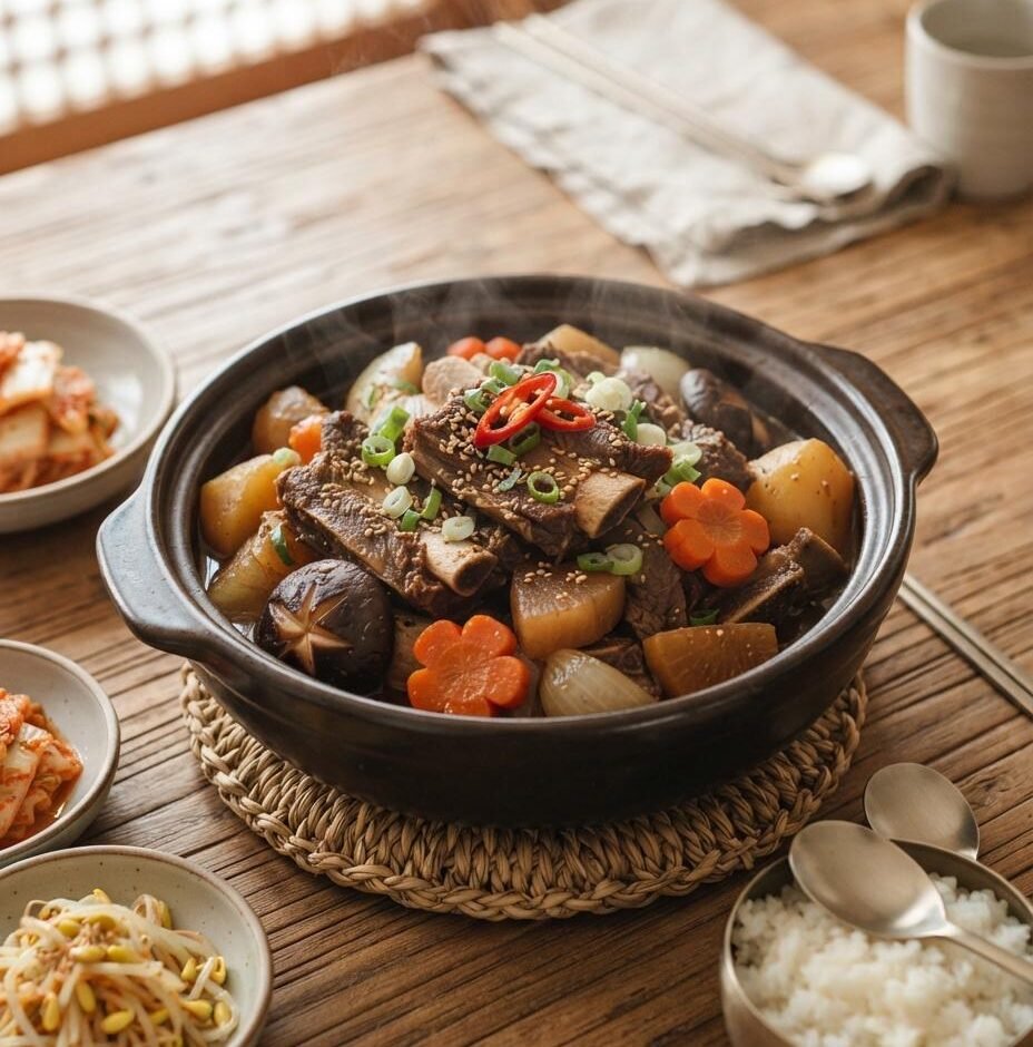 Galbijjim (Korean Braised Short Ribs)