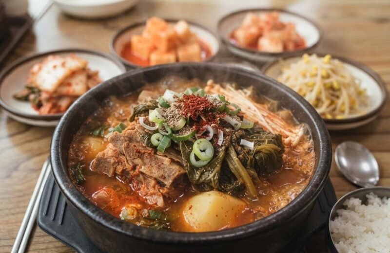Gamjatang (Korean Pork Bone Soup)