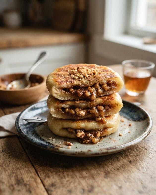 Hotteok (Korean Sweet Pancakes)