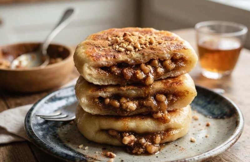Hotteok (Korean Sweet Pancakes)