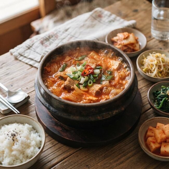 Kimchi Jjigae (Kimchi Stew)