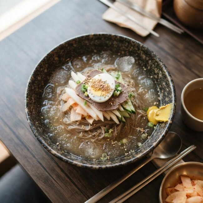 Naengmyeon (Korean Cold Noodles)
