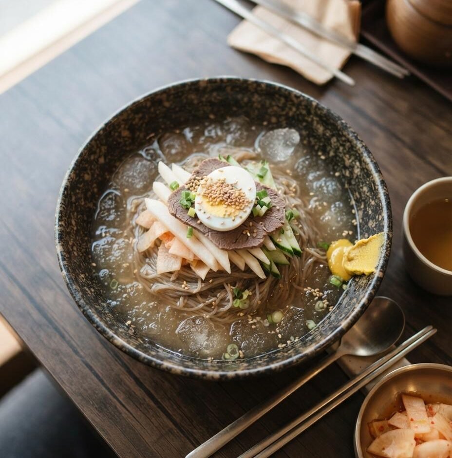Naengmyeon (Korean Cold Noodles)
