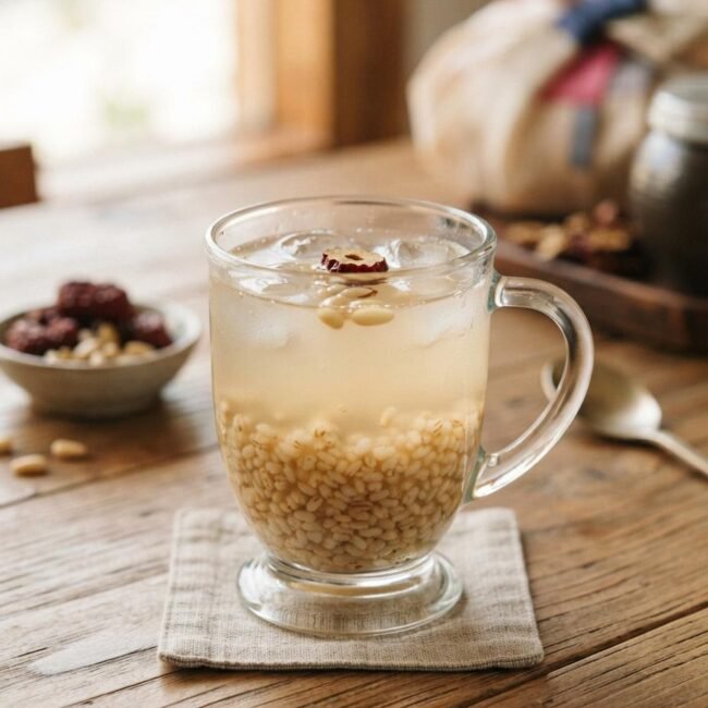 Sikhye (Korean Sweet Rice Punch)