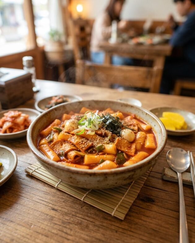 Tteokbokki (Spicy Rice Cakes)