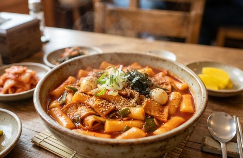 Tteokbokki (Spicy Rice Cakes)