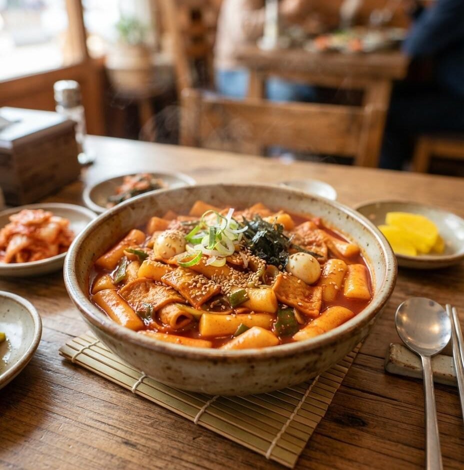 Tteokbokki (Spicy Rice Cakes)
