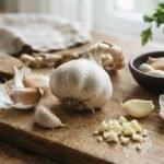 Garlic Fresh, Peeled, and Minced